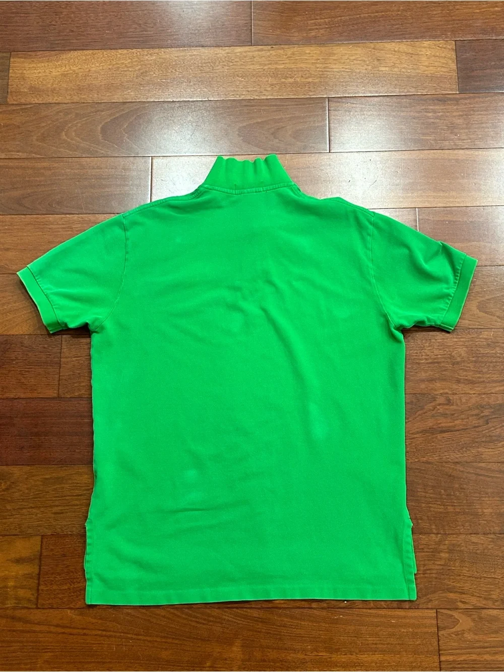 Ralph Lauren Green Short-Sleeve Polo with Embroidered Pony